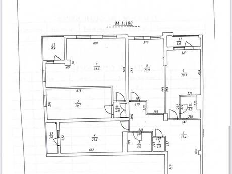 4 otaqlı mənzil, 176 m², Bayıl: 540 000 ₼ 2