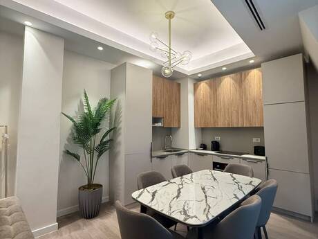 Knightsbridge Residence White City kompleksində 3 otaqlı yeni tikili mənzil kirayə verilir, 110 m², 3 000 AZN/ay, şəkil 4 / 12