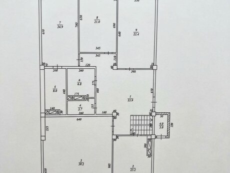 4 otaqlı mənzil, 232 m², 28 May: 950 000 ₼ 3