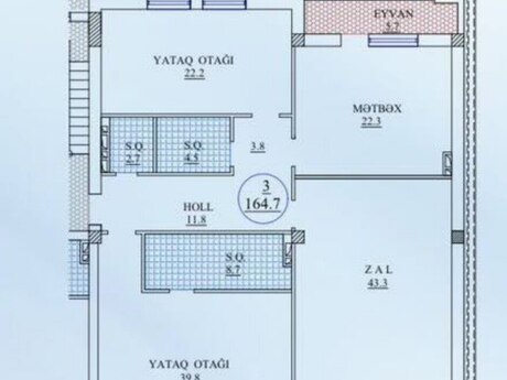 3 otaqlı mənzil, 165 m², Sahil: 830 000 ₼ 4