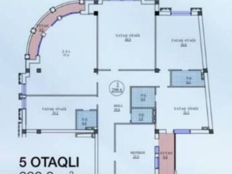 5 otaqlı mənzil, 291 m², Sahil: 1 500 000 ₼ 4