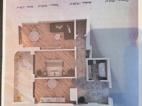 2-комнатная квартира, 83,2 м², Lökbatan: 101 000 ₼ 3