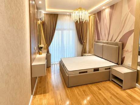 3-room new-build apartment for rent in Nərimanov, 115 m², 1 650 AZN/mo, photo 2 / 12
