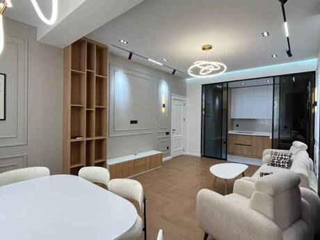 3-room new-build apartment for sale in Nərimanov, 92 m², 363 000 AZN, photo 2 / 12