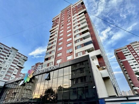 3 rooms · 110 m² · floor 12/16, Qara Qarayev