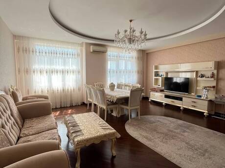 3 rooms · 140 m² · floor 8/16, Gənclik