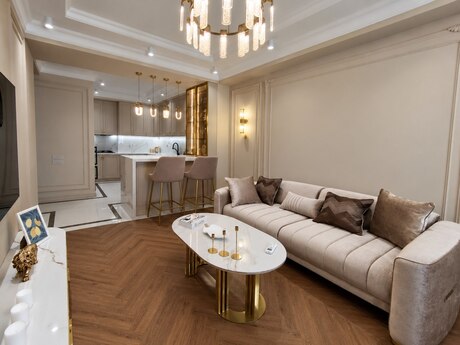 2-room apartment for rent, 77 m², Baku Panorama Residence: 2 200 ₼/mo 2