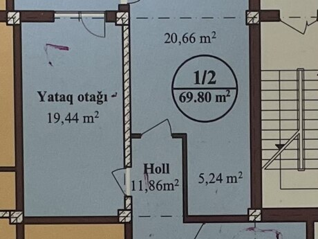 Qara Qarayevdə 2 otaqlı yeni tikili mənzil satılır, 69 m², 200 000 AZN, şəkil 2 / 10
