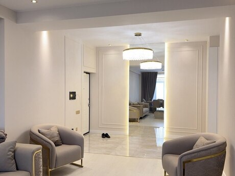 3-room new-build apartment for sale in Qara Qarayev, 96 m², 285 000 AZN, photo 2 / 8