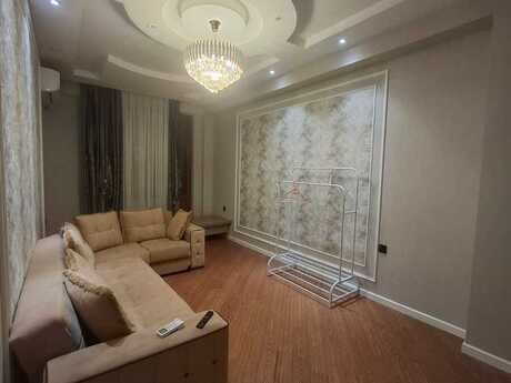 2-room new-build apartment for rent in Gənclik, 95 m², 1 100 AZN/mo, photo 2 / 12