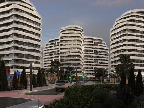 3-room new-build apartment for sale in Metro Park Bakıxanov, 116 m², 244 230 AZN, photo 3 / 4