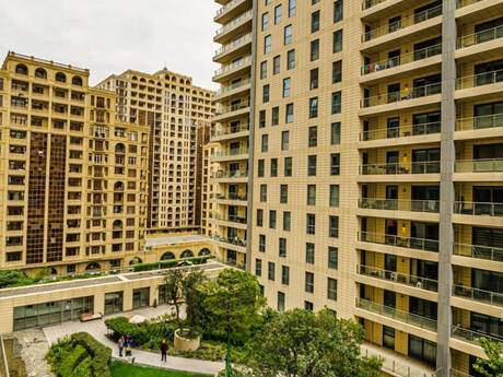 3 rooms · 120 m² · floor 6/32, Port Baku Residence