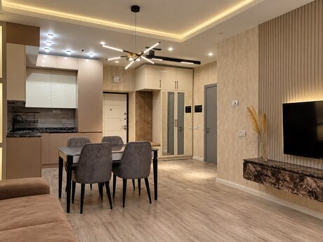 2-room new-build apartment for rent in Grand Hayat residence, 68 m², 1 000 AZN/mo, photo 4 / 12
