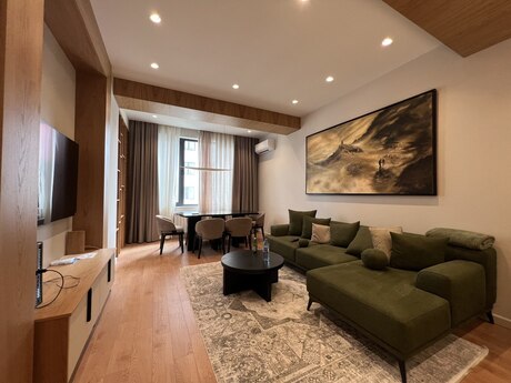 3-room new-build apartment for rent in Bayıl Residence, 117 m², 2 600 AZN/mo, photo 3 / 12