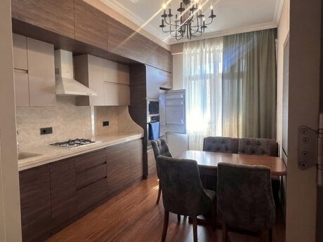 3-room new-build apartment for rent in Şah İsmayıl Xətai, 115 m², 1 500 AZN/mo, photo 4 / 12