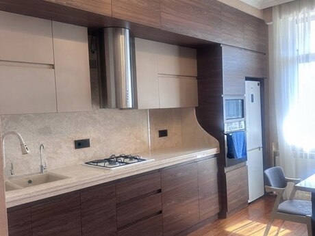 3-room new-build apartment for rent in Şah İsmayıl Xətai, 115 m², 1 500 AZN/mo, photo 3 / 12