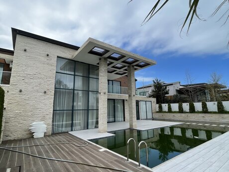 Mərdəkanda 5 otaqlı həyət evi kirayə verilir, 400 m², 1 000 AZN/ay, şəkil 3 / 12