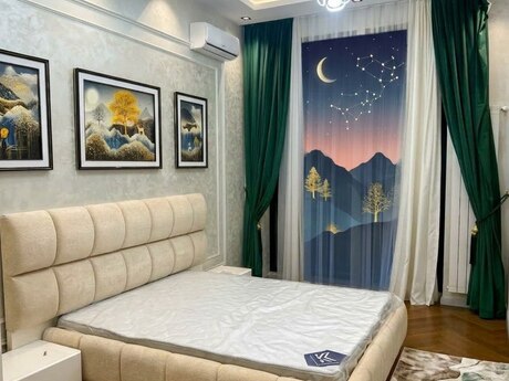 3-room new-build apartment for rent in Koroğlu Residence, 120 m², 2 000 AZN/mo, photo 2 / 12