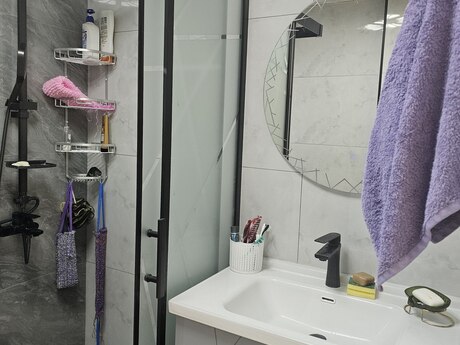 Qara Qarayevdə 2 otaqlı yeni tikili mənzil kirayə verilir, 65 m², 700 AZN/ay, şəkil 5 / 11