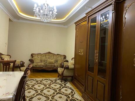 3-room new-build apartment for rent in Qara Qarayev, 103 m², 950 AZN/mo, photo 3 / 12