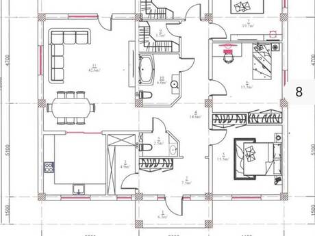 6-room house for sale in Dübəndi, 200 m², 90 000 AZN, photo 2 / 12