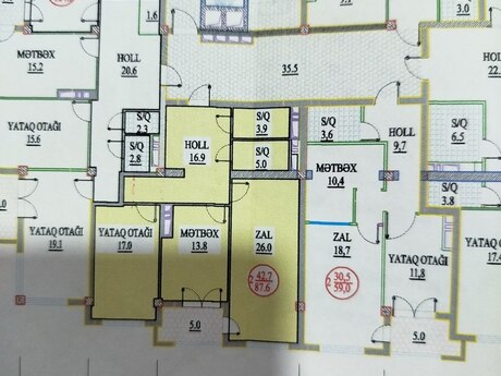 Nəriman Nərimanovda 2 otaqlı yeni tikili mənzil satılır, 88 m², 298 000 AZN, şəkil 2 / 5