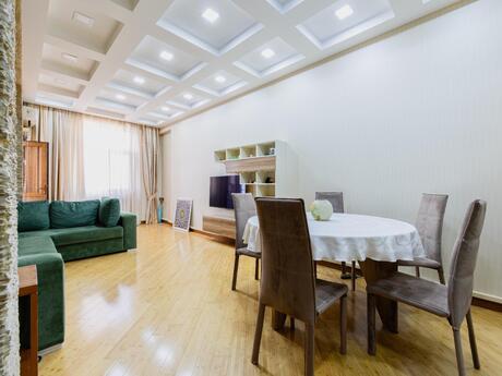 3-room new-build apartment for rent in Şah İsmayıl Xətai, 120 m², 1 500 AZN/mo, photo 4 / 12