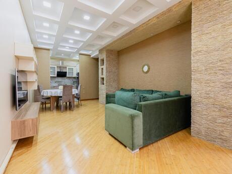 3-room new-build apartment for rent in Şah İsmayıl Xətai, 120 m², 1 500 AZN/mo, photo 3 / 12