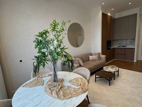 West Town kompleksində 2 otaqlı yeni tikili mənzil kirayə verilir, 70 m², 1 300 AZN/ay, şəkil 2 / 12