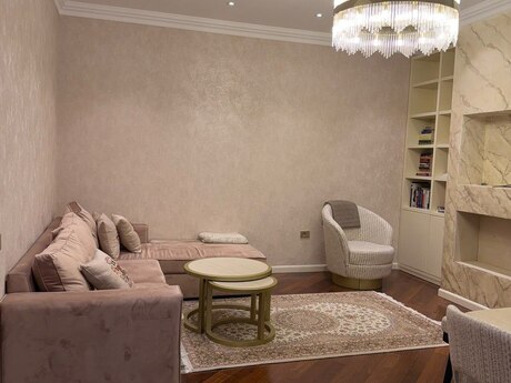 3-room new-build apartment for sale in Nəriman Nərimanov, 112 m², 490 000 AZN, photo 2 / 12