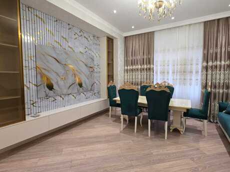 Ağ şəhərdə 3 otaqlı yeni tikili mənzil kirayə verilir, 100 m², 2 200 AZN/ay, şəkil 2 / 12