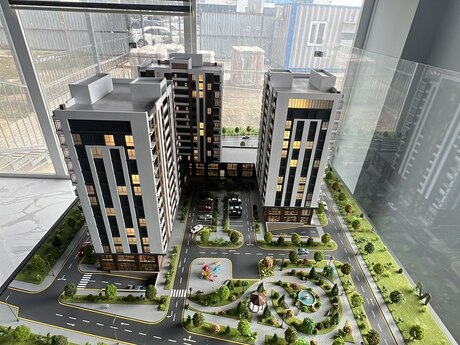 Marbel Residence kompleksində 2 otaqlı yeni tikili mənzil satılır, 55 m², 170 000 AZN, şəkil 2 / 12