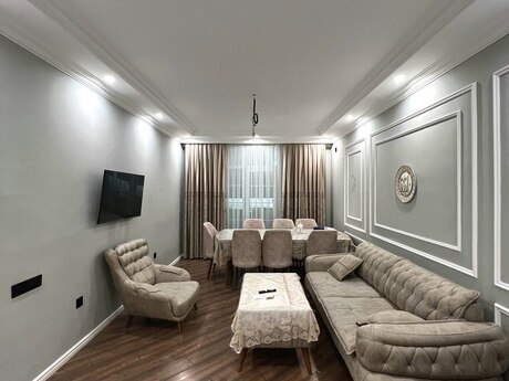 3 otaq · 90 m² · 19/19 mərtəbə, İnşaatçılar