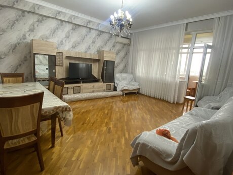 3-room new-build apartment for rent in Memar Əcəmi, 128 m², 800 AZN/mo, photo 3 / 11