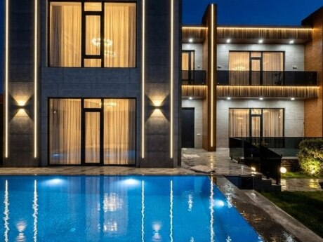 Mərdəkanda 5 otaqlı həyət evi satılır, 200 m², 435 000 AZN, şəkil 2 / 12