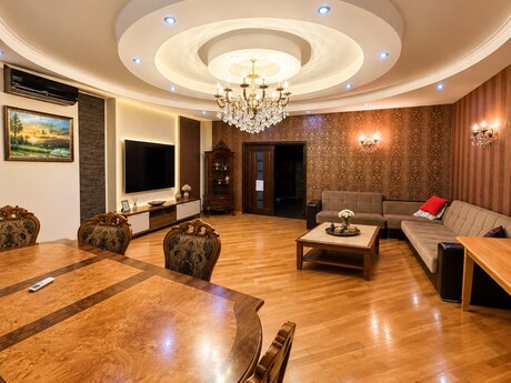 2-room new-build apartment for rent in Grand Hayat residence, 90 m², 900 AZN/mo, photo 2 / 12