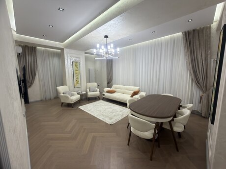Nəsimidə 3 otaqlı yeni tikili mənzil kirayə verilir, 120 m², 2 000 AZN/ay, şəkil 2 / 12
