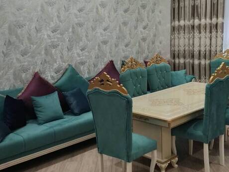 Ağ şəhərdə 3 otaqlı yeni tikili mənzil kirayə verilir, 100 m², 2 200 AZN/ay, şəkil 2 / 8