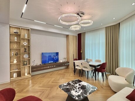 Nəsimidə 3 otaqlı yeni tikili mənzil satılır, 127 m², 535 000 AZN, şəkil 2 / 12