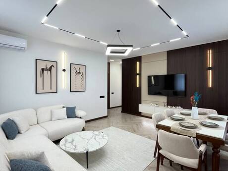2-room new-build apartment for sale in Şah İsmayıl Xətai, 93 m², 373 000 AZN, photo 2 / 12