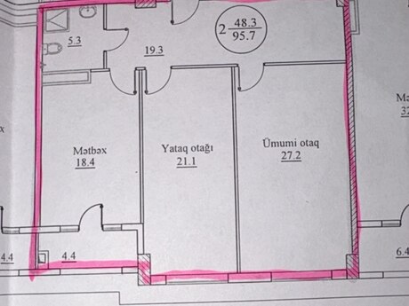 İçəri Şəhərdə 3 otaqlı yeni tikili mənzil satılır, 96 m², 595 000 AZN, şəkil 5 / 10