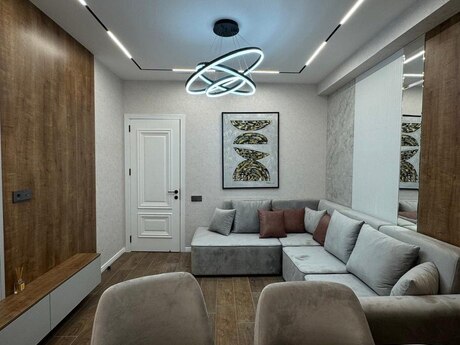 Nəsimidə 2 otaqlı yeni tikili mənzil kirayə verilir, 60 m², 1 000 AZN/ay, şəkil 2 / 8