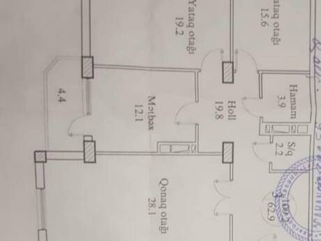 Məmmədlidə 3 otaqlı yeni tikili mənzil satılır, 110 m², 154 000 AZN, şəkil 2 / 4