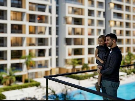 Sea Breezedə 1 otaqlı yeni tikili mənzil satılır, 51 m², 113 000 AZN, şəkil 3 / 8