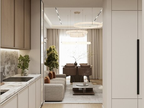 Ağ şəhərdə 2 otaqlı yeni tikili mənzil satılır, 75 m², 485 000 AZN, şəkil 2 / 12