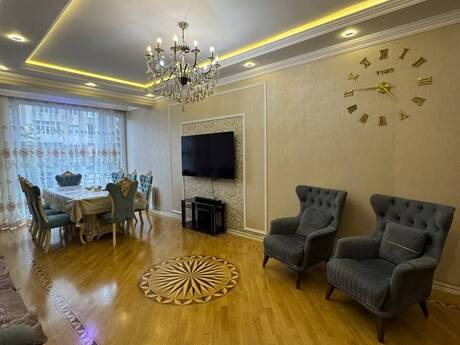 3-комн. · 136 m² · 3/17 этаж, Həzi Aslanov