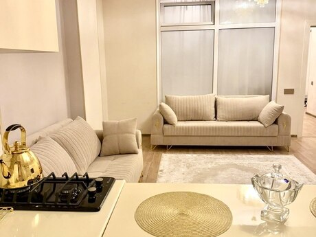 Nəriman Nərimanovda 2 otaqlı yeni tikili mənzil kirayə verilir, 75 m², 900 AZN/ay, şəkil 2 / 7