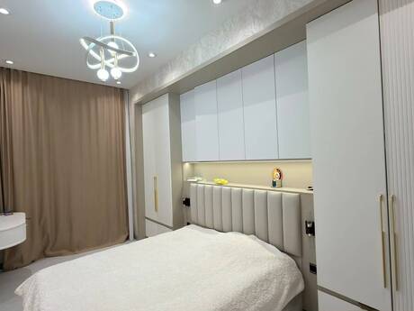 3-room new-build apartment for rent in Blue Residence, 100 m², 1 000 AZN/mo, photo 3 / 9