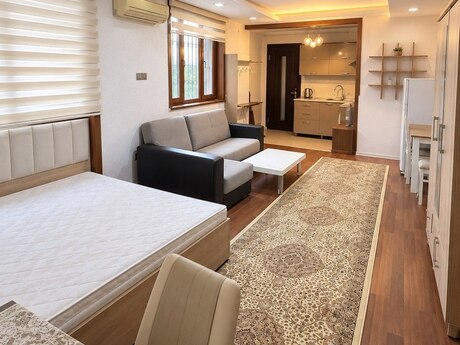 1 otaq · 38 m² · 2/5 mərtəbə, Nəsimi