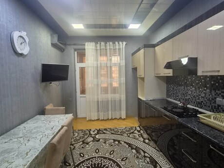 3-room new-build apartment for rent in Həzi Aslanov, 124 m², 800 AZN/mo, photo 5 / 12